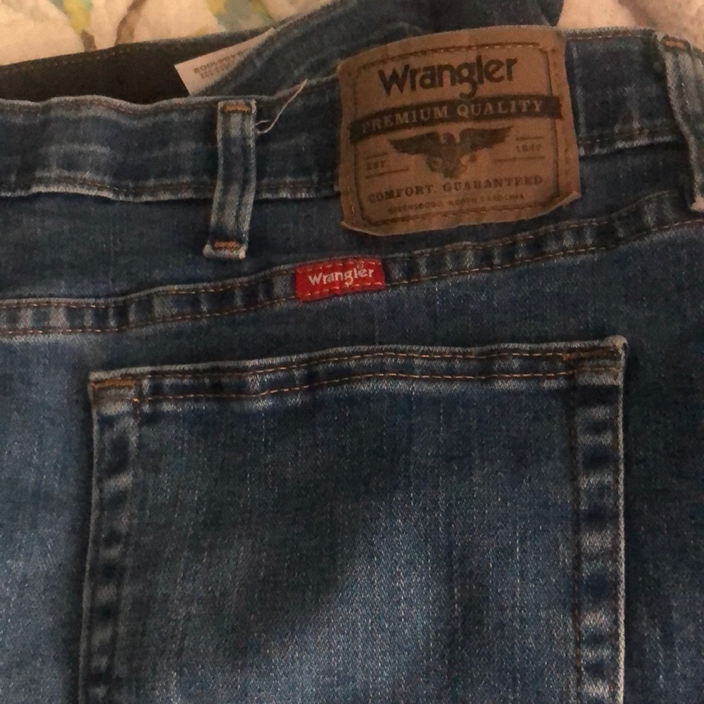 Wrangler 42/32 med denim jeans